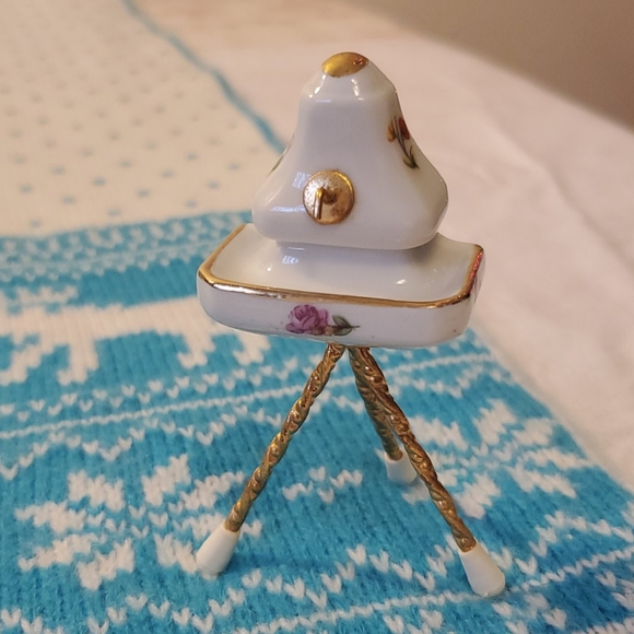 Limoges France Miniature Hand Wash Station - Picture 2 of 14